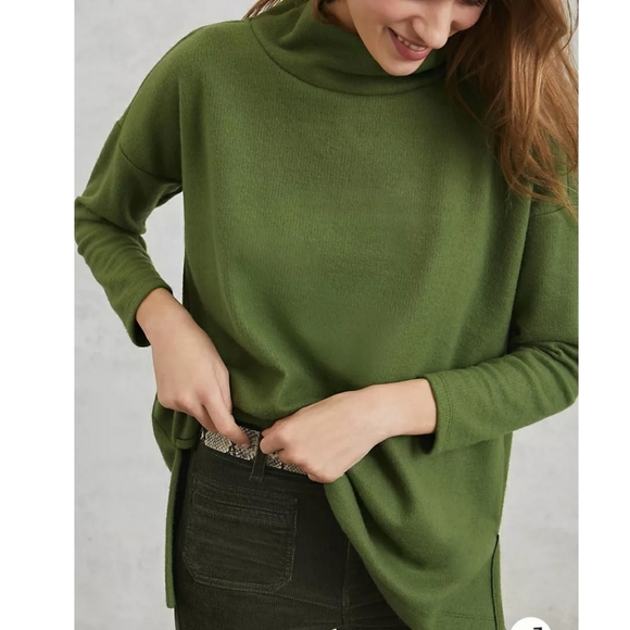 Anthropologie Theresa Tunic Top Pink - Picture 8 of 9